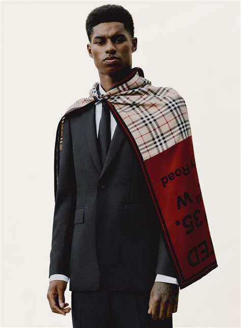 burberry marcus rashford|Marcus Rashford philanthropy.